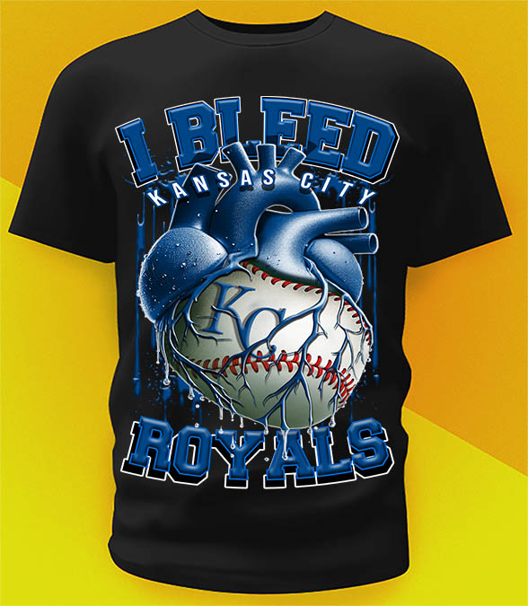 Kansas City Royals Bleed Shirt
