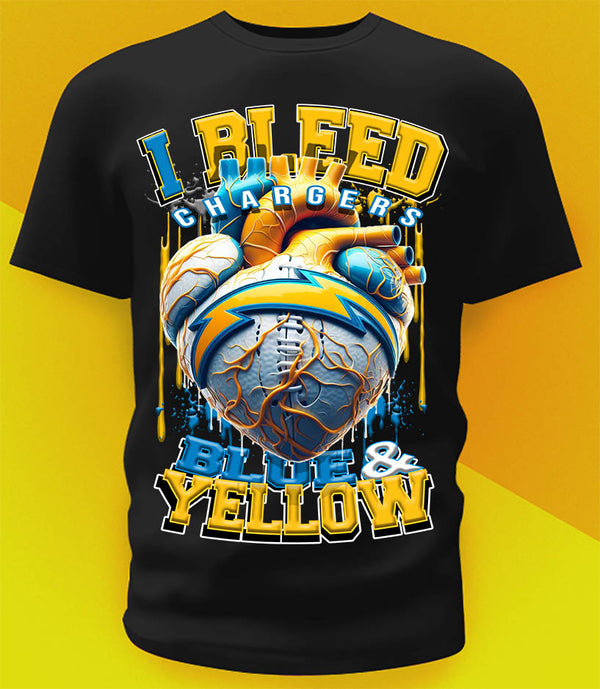 Los Angeles Chargers Bleed Shirt