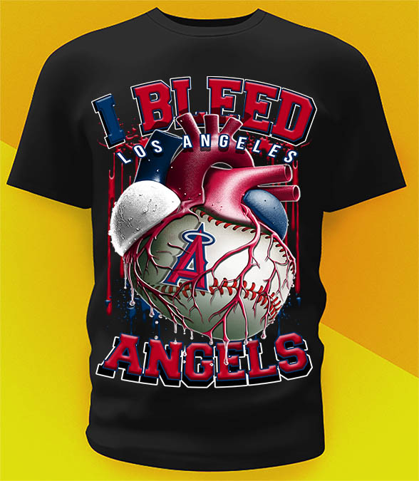 Los Angeles Angels Bleed Shirt