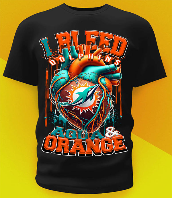 Miami Dolphins Bleed Shirt