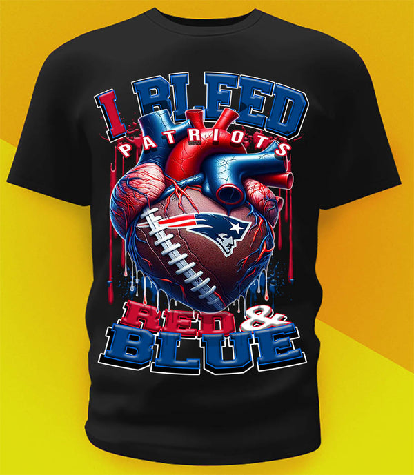 New England Patriots Bleed Shirt
