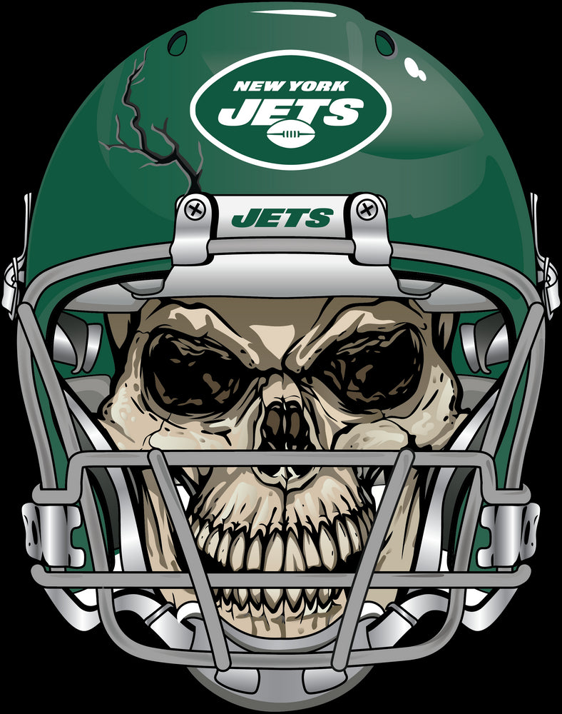 New York Jets Alternate Future Helmet logo Vinyl Decal / Sticker 5 sizes!!