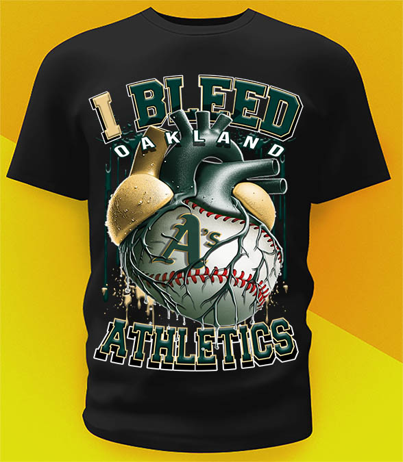 Oakland Athletics Bleed Shirt