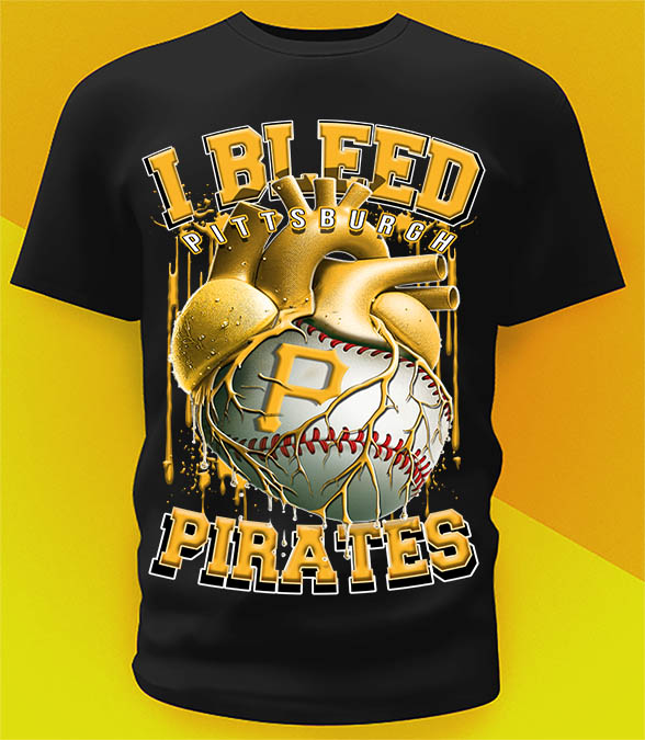 Pittsburgh Pirates Bleed Shirt