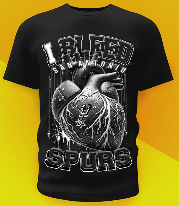 San Antonio Spurs Bleed Shirt