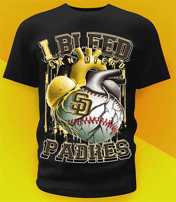 San Diego Padres Bleed Shirt