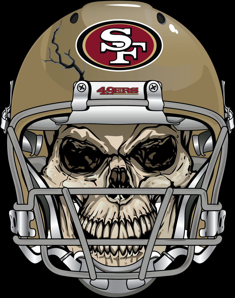 San Francisco 49ers and san francisco giants Skull face mask new