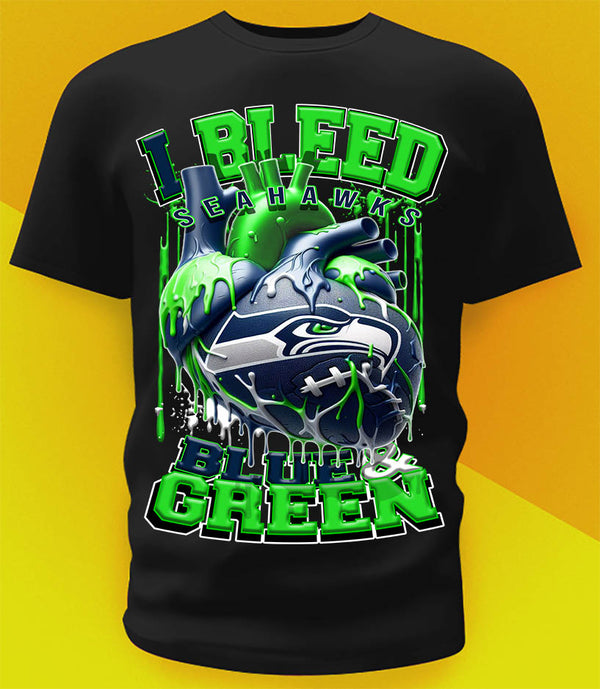 Seattle Seahawks Bleed Shirt