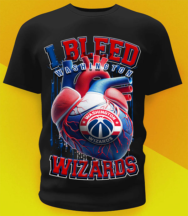 Washington Wizards Bleed Shirt