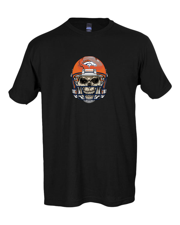 Denver Broncos Skull Helmet Shirt