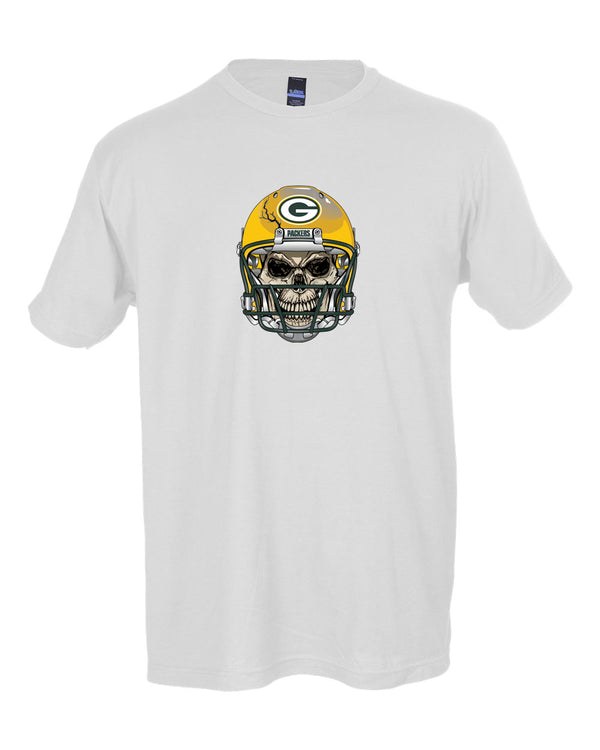 Green Bay Packers Skull Helmet Shirt