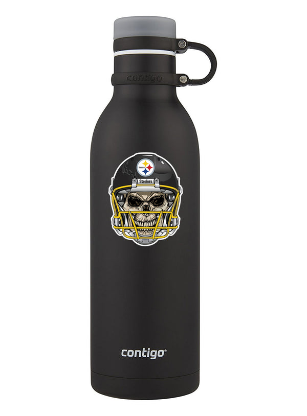 Pittsburgh Steelers Skull Helmet Sticker