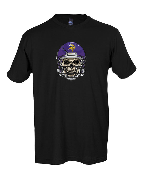 Minnesota Vikings Skull Helmet Shirt
