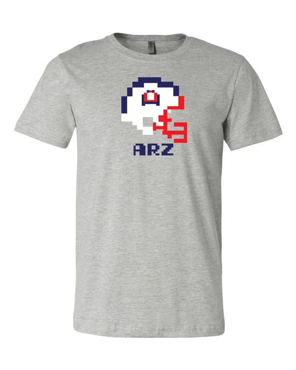 Arizona Wildcats Retro Tecmo Bowl Helmet logo T-shirt 6 Sizes S-3XL!!