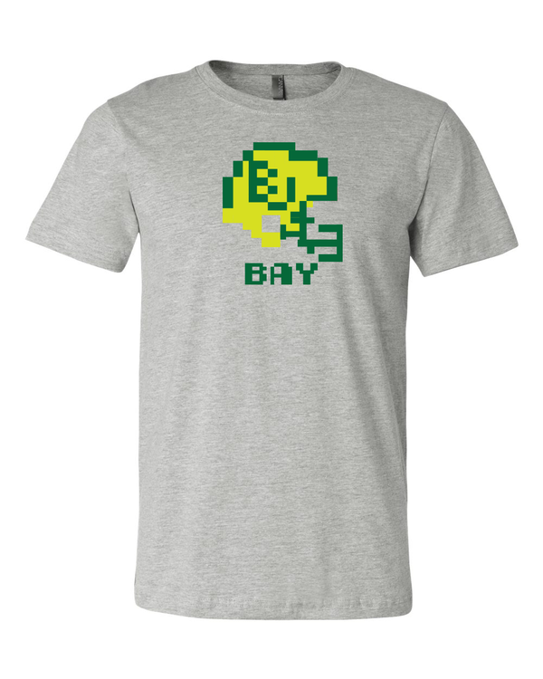 Baylor Bears Retro Tecmo Bowl Helmet logo T-shirt 6 Sizes S-3XL!!