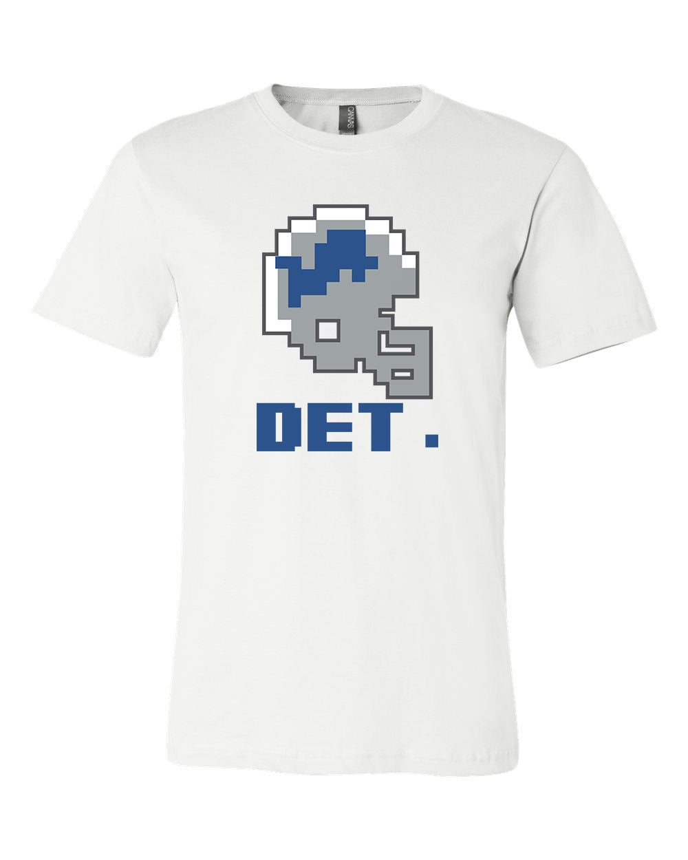 Detroit Lions old logo Retro tecmo bowl jersey shirt