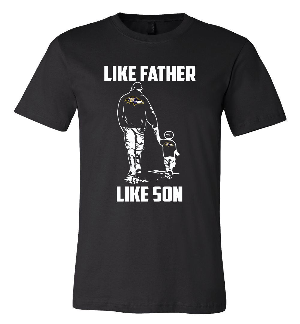 Baltimore Ravens like Father like Son shirt Youth sizes available