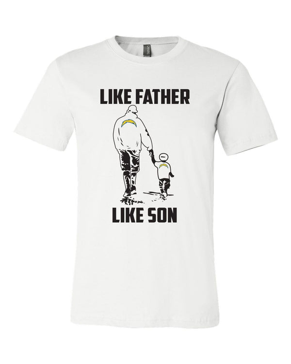 Los Angeles Chargers Like Father like Son shirt Youth sizes available!