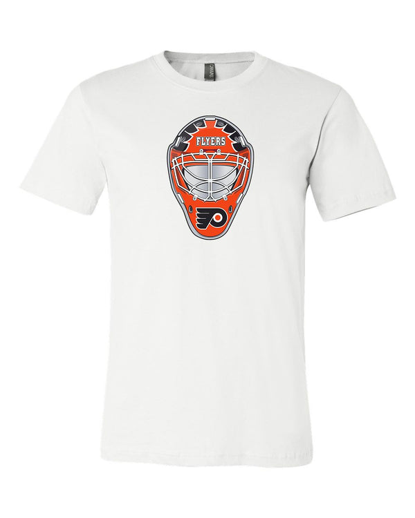 Philadelphia Flyers Goalie Mask front logo Team Shirt jersey shirt