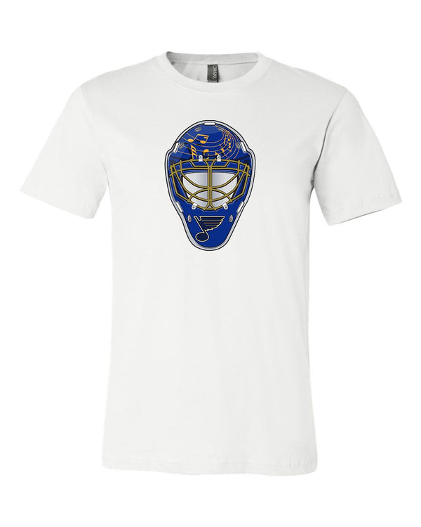 St. Louis Blues Goalie Mask front logo Team Shirt jersey shirt