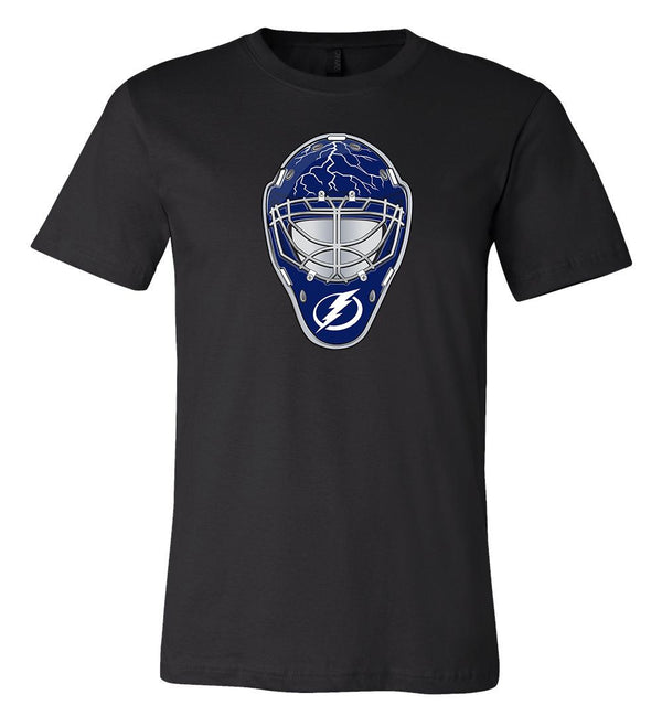 Tampa Bay Lightning Goalie Mask front logo Team Shirt jersey shirt