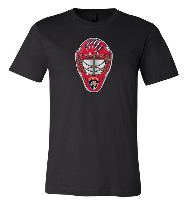 Florida Panthers Goalie Mask front logo Team Shirt jersey shirt