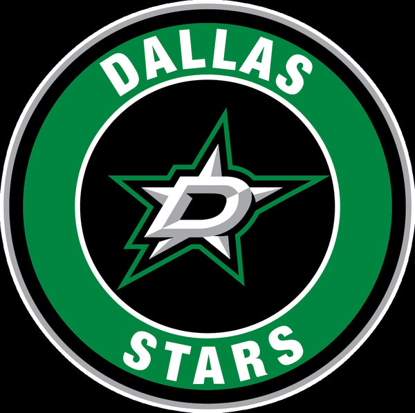 Dallas Stars Circle Logo Vinyl Decal / Sticker 5 Sizes!!!