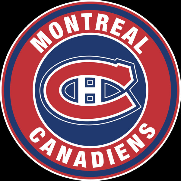 Montreal Canadiens Circle Logo Vinyl Decal / Sticker 5 Sizes!!!