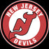 New Jersey Devils Circle Logo Vinyl Decal / Sticker 5 Sizes!!!