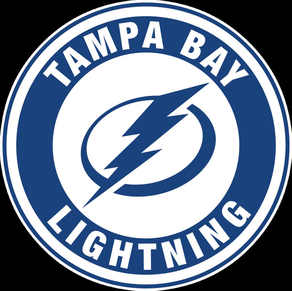 Tampa Bay Lightning Circle Logo Vinyl Decal / Sticker 5 Sizes!!!