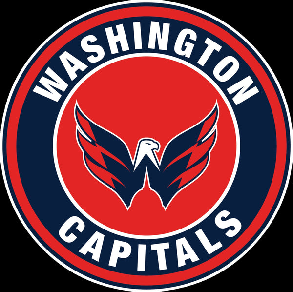 Washington Capitals Circle Logo Vinyl Decal / Sticker 5 Sizes!!!