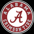 Alabama Crimson Tide Circle Logo Vinyl Decal / Sticker 5 Sizes!!!