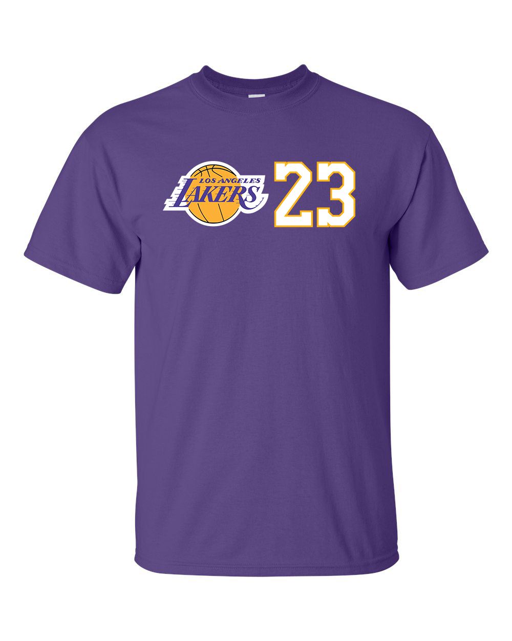 Lebron James Los Angeles Lakers - Black/Yellow/Purple #23
