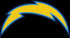 Los Angeles Chargers Vinyl Decal / Sticker 5 sizes!!
