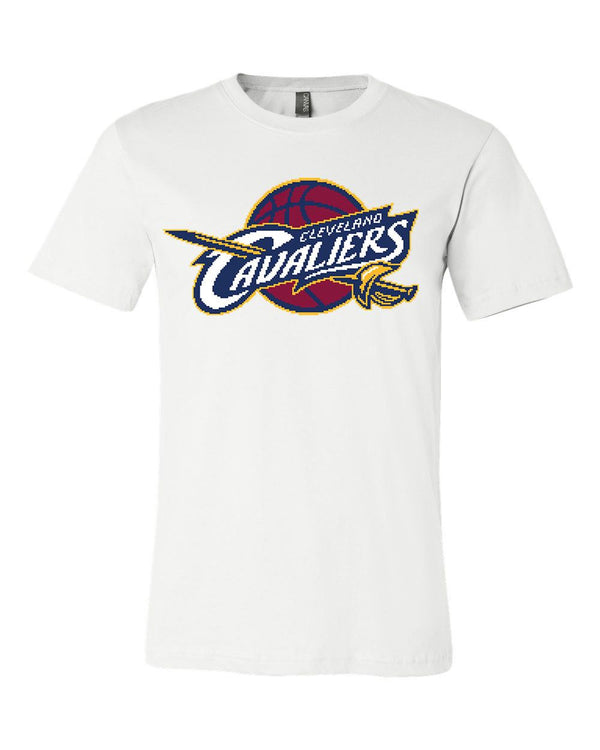 Cleveland Cavaliers  8 bit retro tecmo logo T shirt