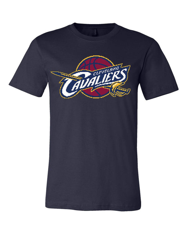 Cleveland Cavaliers  8 bit retro tecmo logo T shirt
