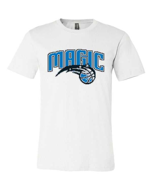 Orlando Magic  8 bit retro tecmo logo T shirt