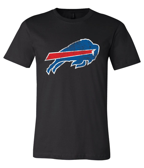 Buffalo Bills Distressed Vintage logo  shirt
