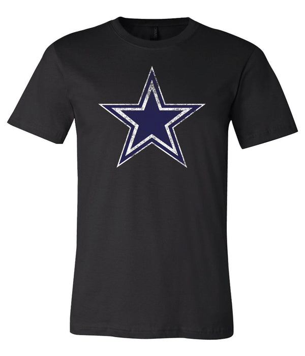 Dallas Cowboys Distressed Vintage logo  shirt