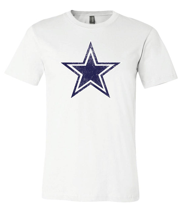 Dallas Cowboys Distressed Vintage logo  shirt