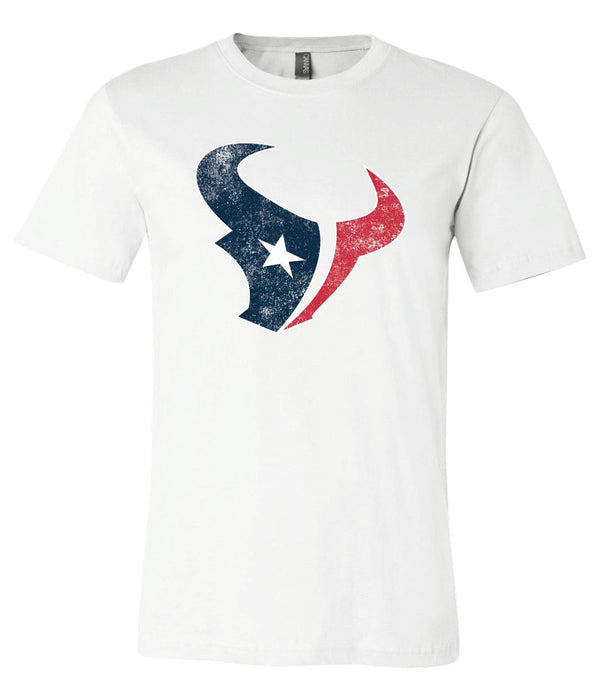 Houston Texans Distressed Vintage logo  shirt