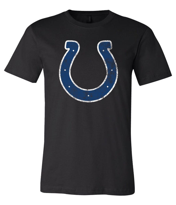 Indianapolis Colts Distressed Vintage logo  shirt