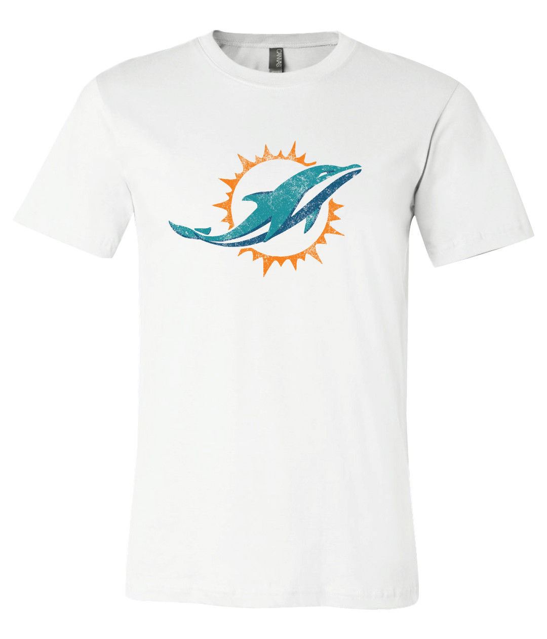 Miami Dolphins Distressed Vintage logo shirt