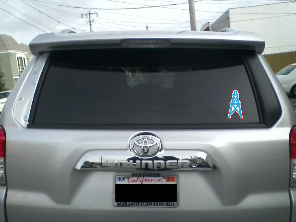 Houston Oilers Vinyl Decal / Sticker 5 sizes!!