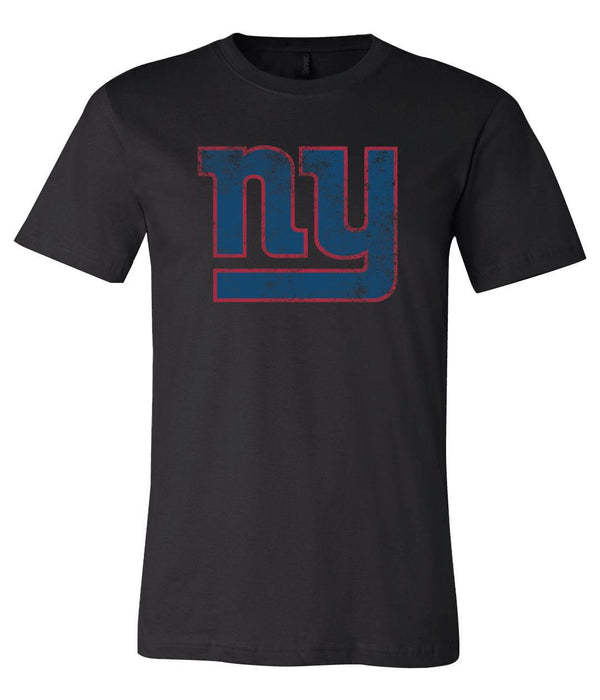 New York Giants Distressed Vintage logo  shirt