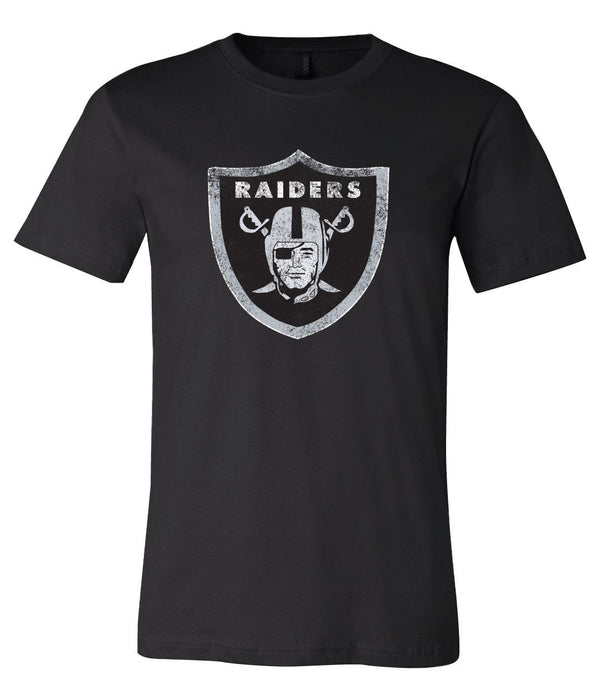Las Vegas Raiders Distressed Vintage logo  shirt