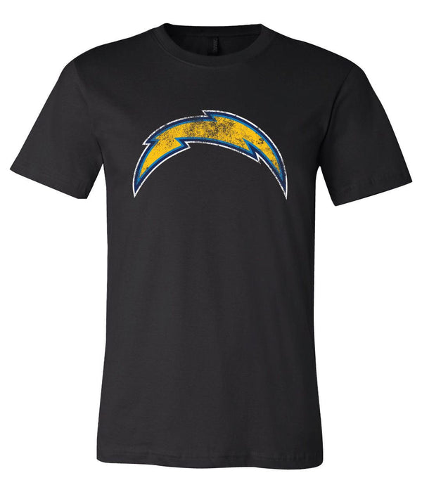San Diego Chargers Distressed Vintage logo  shirt