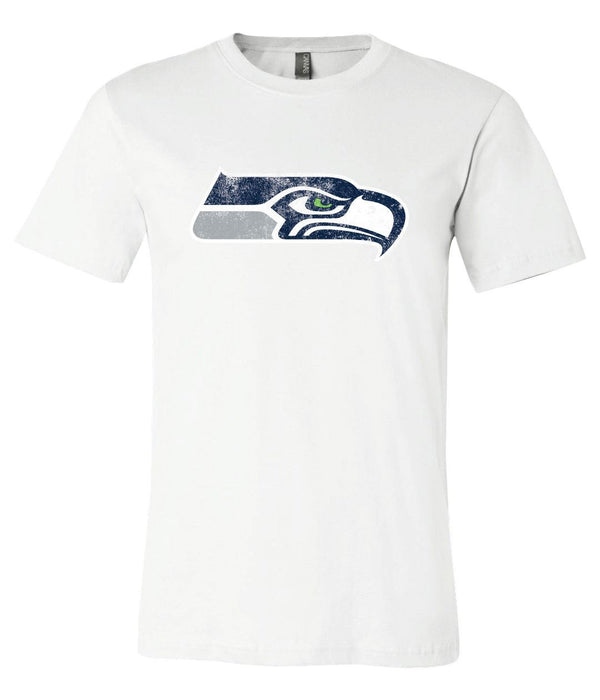 Seattle Seahawks Distressed Vintage logo  shirt