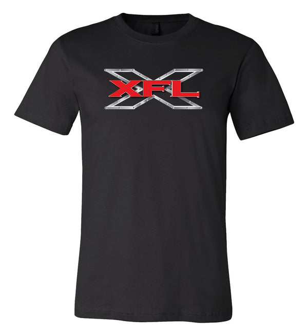 XFL Football League Metal logo T shirt 6 sizes!! S - 3XL