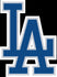 Los Angeles Dodgers LA logo Vinyl Decal / Sticker 5 Sizes!!!